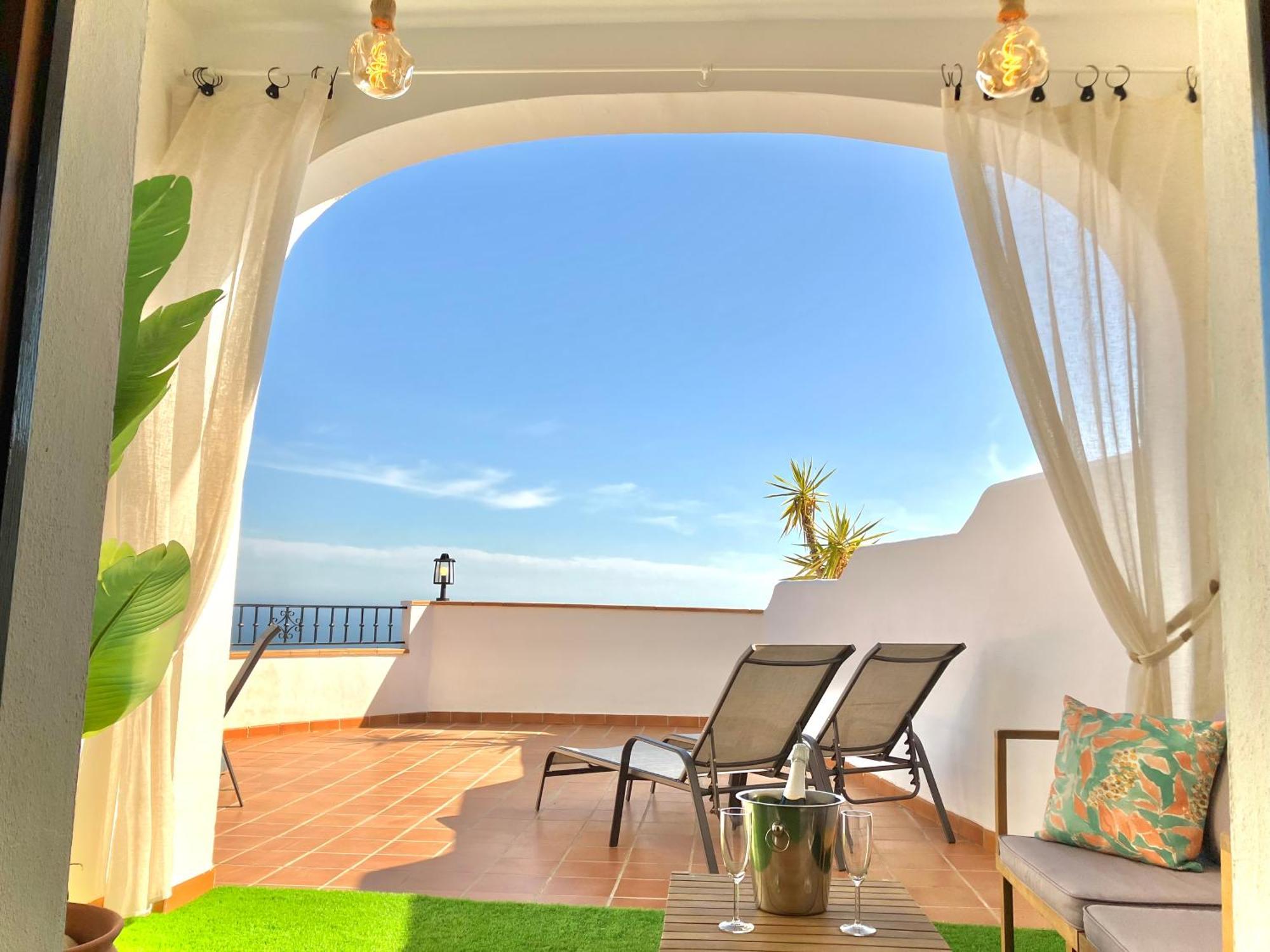 Appartamento Buenos Suenos- Balcon De Frigiliana Esterno foto